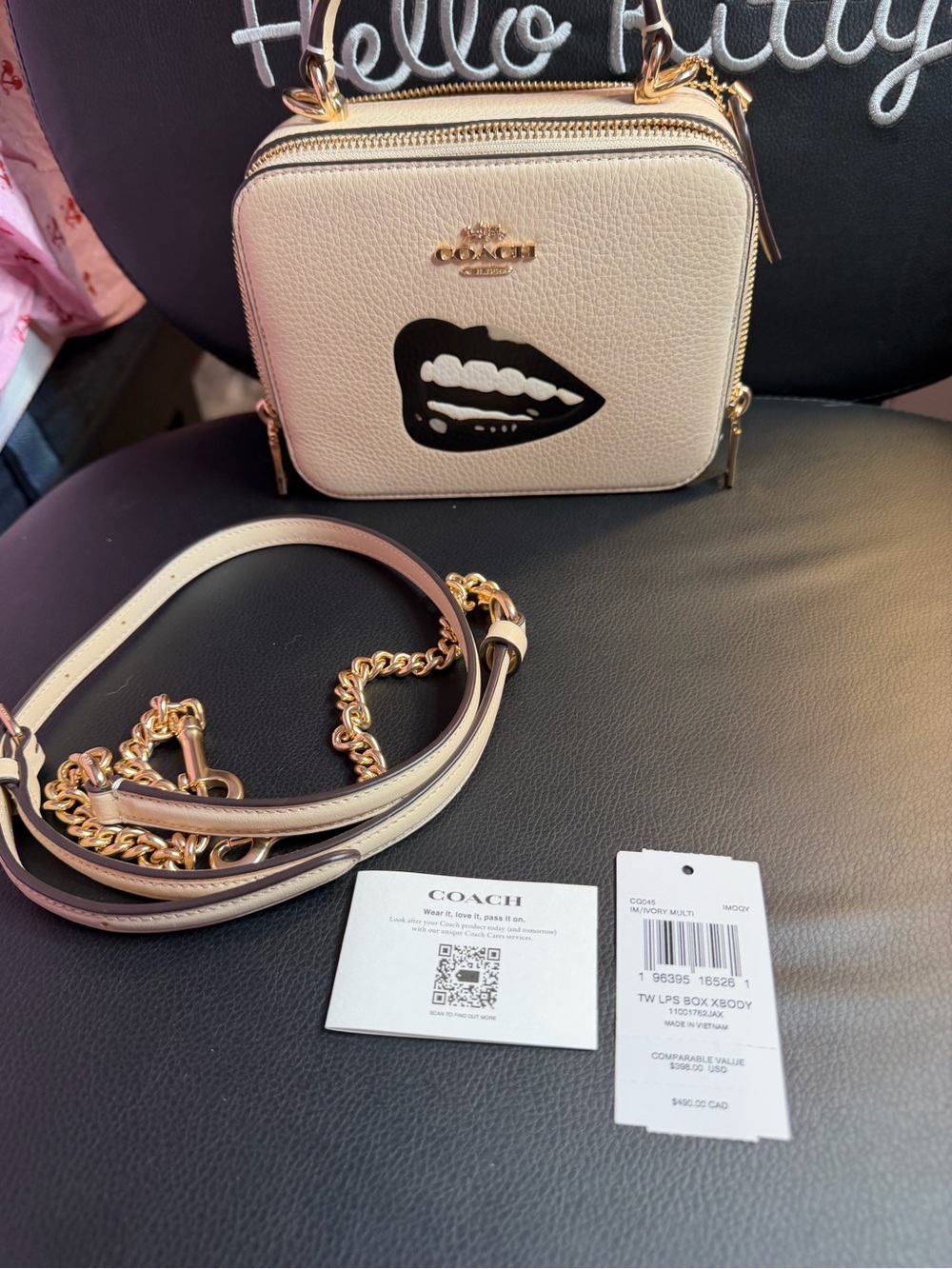COACH Leather Satchel collaborated with Tom Wesselmann HTF ITEM FINAL PRICE - Picture 7 of 13